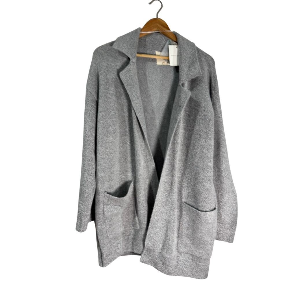 Thread & Supply Gray Mid Length Cardigan Large
